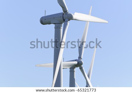 Power generation wind farm 35m in height to the hub and have a rotor diameter of 37m on Royd Moor