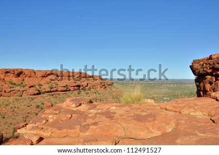 Desert Landscape in the Australian Outback