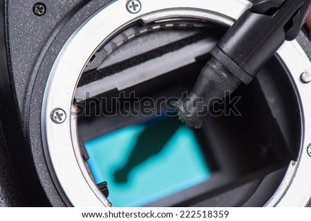 cleaning dirty camera sensor (CCD or Cmos)