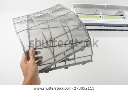 clean stainless air filter for wall type air conditioner
