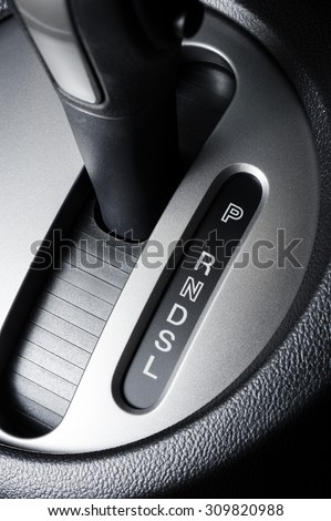 A floor selection lever of car with automatic transmission gear shift