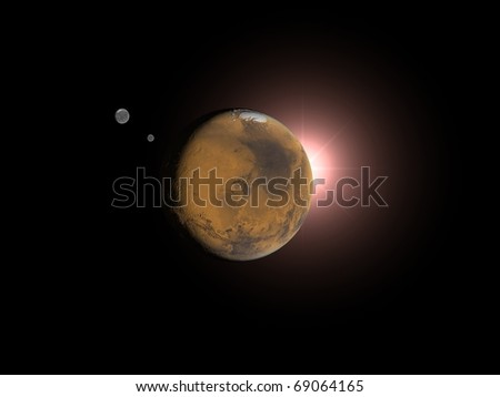 Mars And Sun