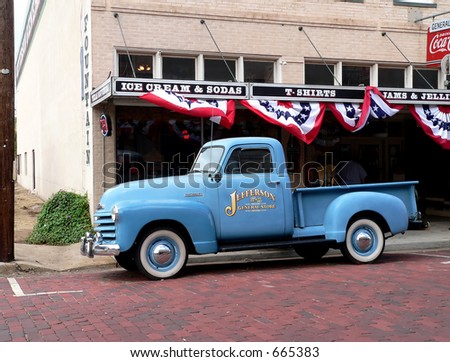 Vintage Truck and General Store, Jefferson Texas