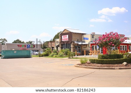 TYLER TX - AUGUST 3: Toys R Us was granted a temporary injunction that prohibits The Double D Ranch Grill and Bar from putting up signs and allowing \