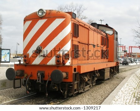 diesel engine train