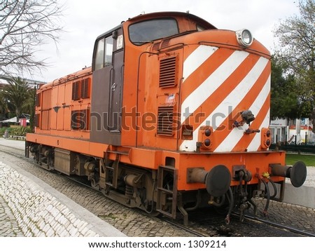 diesel engine train