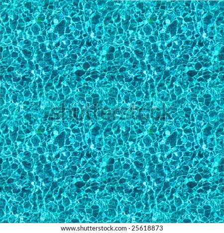 Seamless tile pattern of swimming pool water. You can create an arbitrary image size by simply concatenating several of these images together. Each edge of this image matches with the opposite edge.