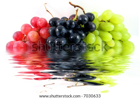 Different Color Grapes