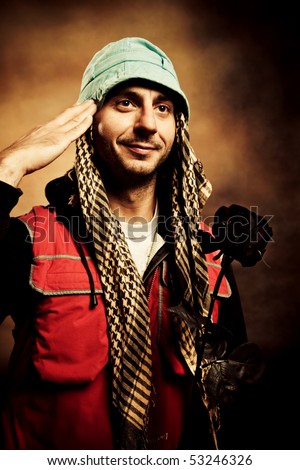 funny adult pictures. stock photo : funny adult man