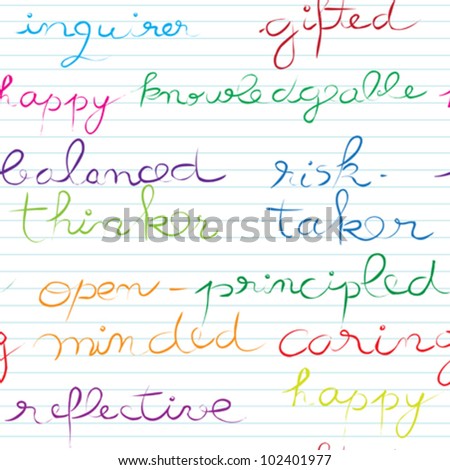 patterned writing paper patterned writing paper