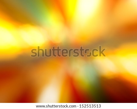 Abstract blur lighting design
