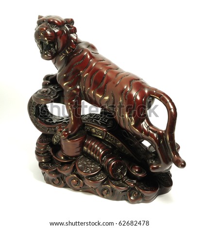 Tiger handmade lucky  [sculpture] Represent good fortune  The luckà¸±
