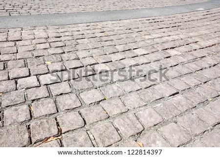 Brick floor tile for Walking path way
