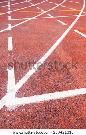 Running track (Running track rubber with line )