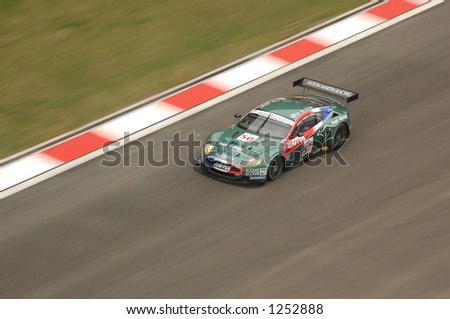 Le Mans Endurance Series 2006 Round 1 at Istanbul Park Cirtek Motorsport\'s Aston Martin DBR9