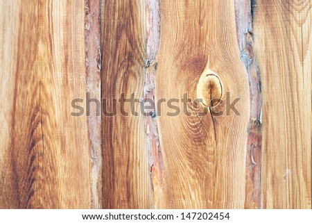 Ã?Â�Ã?Â¡lose-up of aged pine boards with knots and bark for the background. XXXL image size.