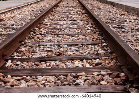 The railway track pattern