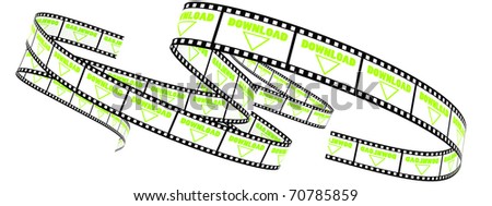 Two 3d film Segment rolled with word download