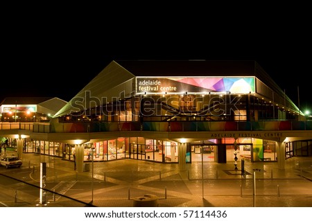 ADELAIDE, AUSTRALIA - APRIL 4: Adelaide Festival Centre, home of the performing arts on April 4, 2010 in Adelaide, South Australia
