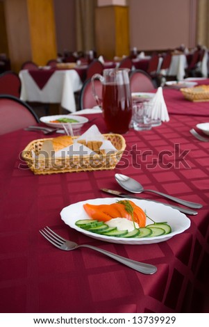 Photo of restaurant in Moscow region hotel Universitetsky.