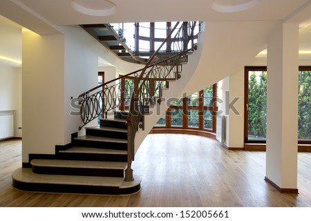 Luxury House Interior Stairs