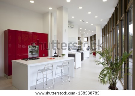 Modern Kitchen Retail Interior
