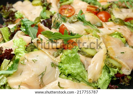 Fresh chicken meat prepared for cooking