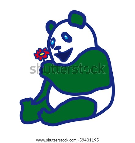 Stylized Panda