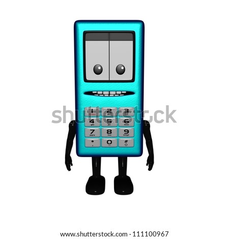 Cartoon Mobile Phone