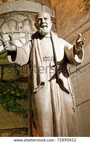 Come to padre Pio in south Italy (Rotondo)