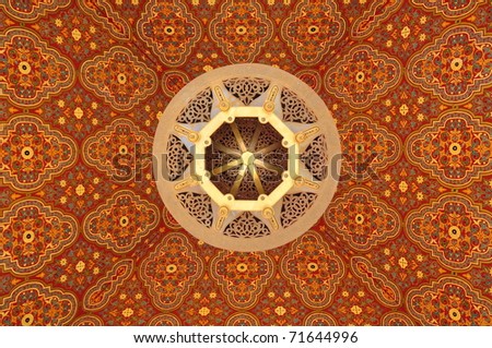 Morocco Ceiling art