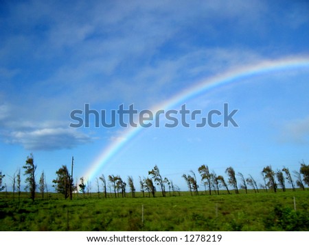hawaii rainbow clouds