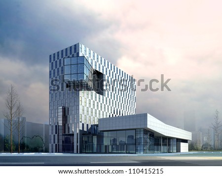 3D Business building 3D Business building