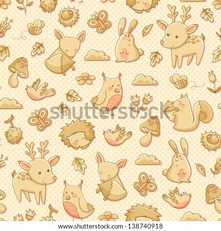 seamless pattern with doodles of forest animals jpeg is available in my gallery seamless pattern with doodles of forest animals jpeg is available in my gallery