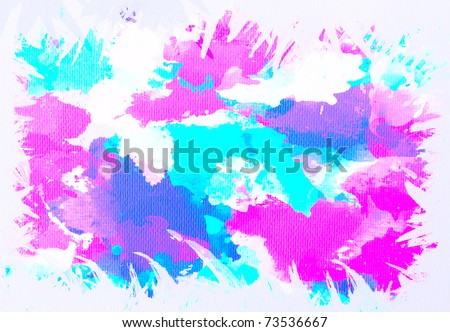 Water Color Splats