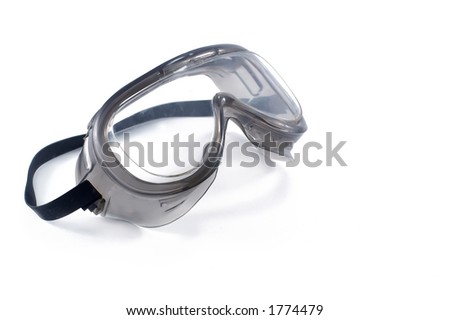 ski goggles clipart. stock photo : Plastic goggles