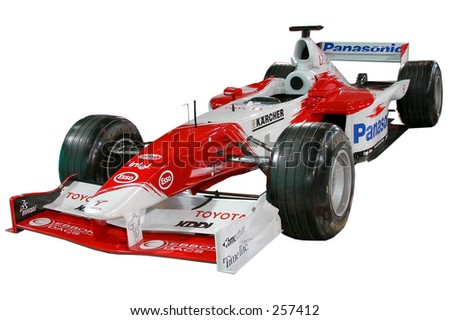 formula 1 cars pictures. Toyota Formula One car