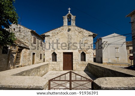 St.Anthony`s church in Galizana