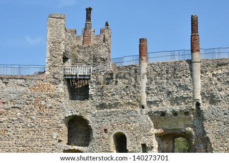 Internal Walls Framlingham Castle