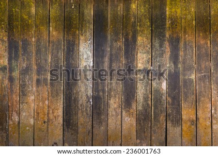 abstract background  texture of decay wood  on  old cottage wall  surface