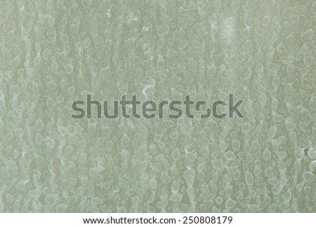 close up dry water stains of soap in shower room on the glass wall in bathroom
