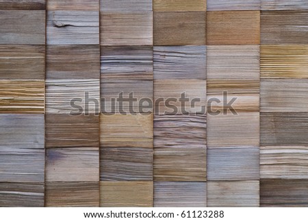 texture of cedar wood in panel