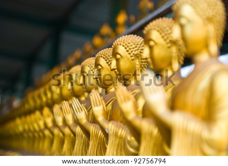 View of buddha statue in Thailand