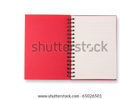 blank page book. Open Blank Page Note Book
