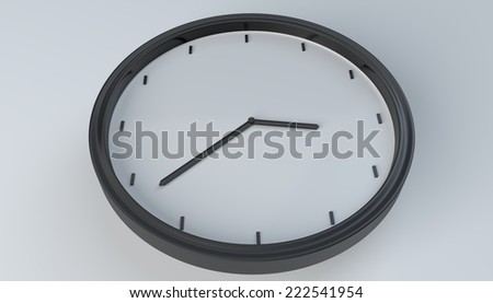 Black White Clock/Black White Clock