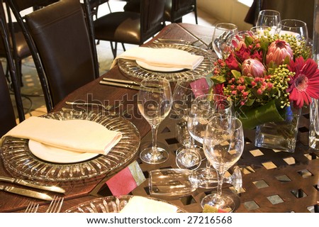 sunflower wedding table settings