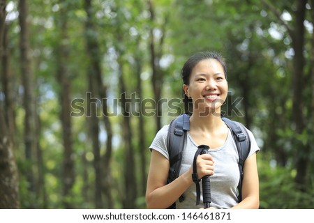 woman hiker