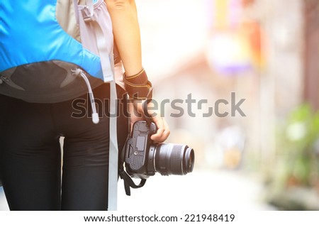 woman photographer in guilin,china