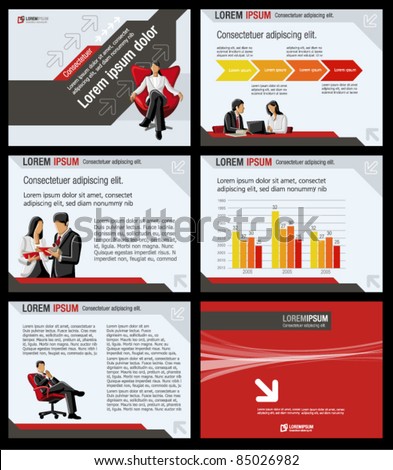 Business Template Vector illustration. Business Template Vector illustration.
