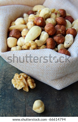 Mix nuts - almond, cashew hazelnut walnut